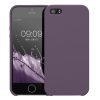 Husa Apple iPhone 5/iPhone 5s/iPhone SE, Mov inchis, Silicon, KWM000008GO102C