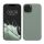 Husa Apple iPhone 14, Verde, Silicon, KWM000016NI033C