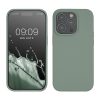 Husa Apple iPhone 14 Pro, Verde, Silicon, KWM000016NK033C