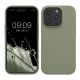 Husa Apple iPhone 15 Pro, Verde, Silicon, KWM000020CC016C