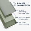 Husa Apple iPhone 15 Pro, Verde, Silicon, KWM000020CC016C