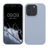 Husa Apple iPhone 15 Pro, Albastru deschis, Silicon, KWM000020CC017C