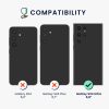 Husa Samsung Galaxy S24 Ultra, Negru, Silicon, KWM000021MD001C