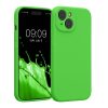 Husa Apple iPhone 15, Verde, Silicon, KWM000022OL002C