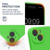 Husa Apple iPhone 15, Verde, Silicon, KWM000022OL002C