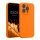 Husa Apple iPhone 15 Pro, Portocaliu, Silicon, KWM000022OM004C