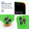 Husa Apple iPhone 15 Pro, Verde, Silicon, KWM000022OM005C