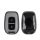 Husa Cheie Auto Kwmobile pentru Dacia/Renault 2 Butoane, Gri/Negru, Silicon, KWM0000253C001C