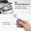 Husa Cheie Auto Kwmobile pentru Dacia/Renault 2 Butoane, Gri/Negru, Silicon, KWM0000253C001C