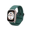 Curea Kwmobile pentru Honor Watch 4, Verde inchis, Silicon, KWM0000253E002C