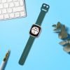 Curea Kwmobile pentru Honor Watch 4, Verde inchis, Silicon, KWM0000253E002C