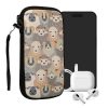 Husa Universala telefon, Marime XL - 6.8 inch, Multicolor, Neopren, KWM000007UJ159C