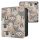 Husa Kwmobile pentru Kobo Libra 2, Multicolor, Piele ecologica, KWM0000198X015C