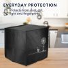 Husa de protectie Kwmobile pentru Philips Essential Airfryer XL, Negru/Alb, Plastic, KWM000023RE002C