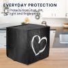 Husa de protectie Kwmobile pentru Philips Essential Airfryer L, Negru/Alb, Plastic, KWM000023RG001C
