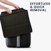Husa de protectie Kwmobile pentru Philips Essential Airfryer XXL, Gri inchis, Plastic, KWM000023RJ001C