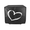 Husa de protectie Kwmobile pentru Cosori 5,5L XXL, Negru/Alb, Plastic, KWM000023RK001C