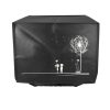 Husa de protectie Kwmobile pentru Cosori 5,5L XXL, Negru/Alb, Plastic, KWM000023RK002C
