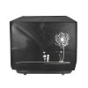 Husa de protectie Kwmobile pentru Russell Hobbs SatisFry, Negru/Alb, Plastic, KWM000023RM002C