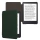 Husa Kwmobile pentru Amazon Kindle (2022), Verde inchis, Nylon, KWM000023RO001C