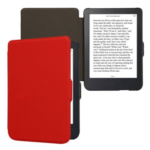 Husa Kwmobile pentru Kobo Clara 2E, Rosu, Nylon, KWM000023RP002C