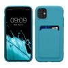 Husa Apple iPhone 11, Albastru deschis, Silicon, KWM0000134F015C