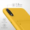 Husa Apple iPhone XR, Galben, Silicon, KWM0000134H012C