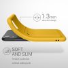 Husa Apple iPhone XR, Galben, Silicon, KWM0000134H012C