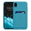 Husa Apple iPhone XR, Albastru deschis, Silicon, KWM0000134H013C