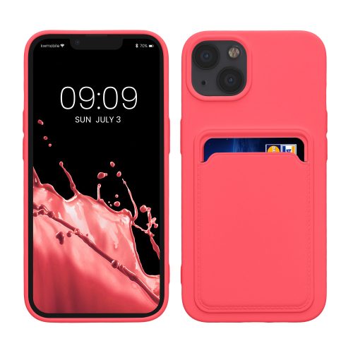 Husa Apple iPhone 13, Roz, Silicon, KWM000013RD011C