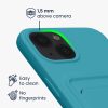 Husa Apple iPhone 13, Albastru deschis, Silicon, KWM000013RD013C