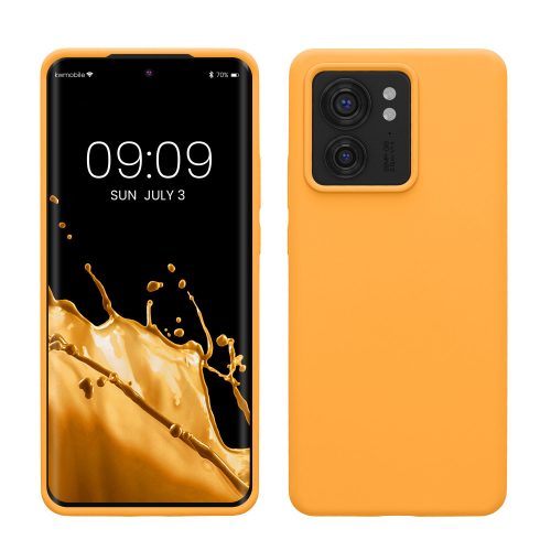 Husa Motorola Edge 40, Portocaliu, Silicon, KWM0000197B007C