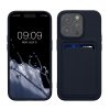 Husa Apple iPhone 15 Pro, Albastru inchis, Silicon, KWM000020EO004C