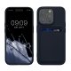 Husa Apple iPhone 15 Pro, Albastru inchis, Silicon, KWM000020EO004C