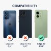 Husa Motorola Edge 40, Maro, Lemn, KWM000022OT001C