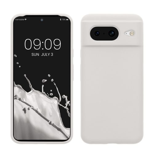Husa Google Pixel 8, Alb, Silicon, KWM000020JF002C
