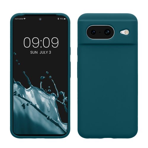 Husa Google Pixel 8, Verde, Silicon, KWM000020JF014C