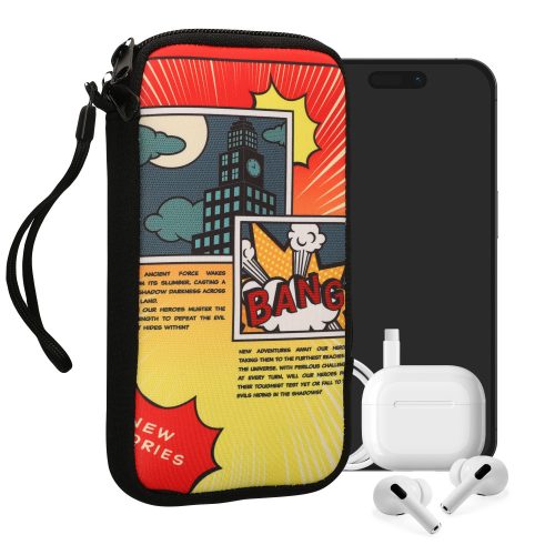 Husa Universala telefon, Marime XXL - 7 inch, Multicolor, Neopren, KWM000007UJ158C