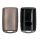 Husa Cheie Auto Kwmobile pentru Mazda 4 Butoane, Gri deschis, Silicon, KWM000016TP003C