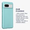Husa Google Pixel 8, Verde deschis, Silicon, KWM0000208J007C