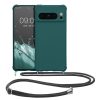 Husa Google Pixel 8 Pro, Verde inchis, Silicon, KWM0000208U005C