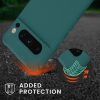 Husa Google Pixel 8 Pro, Verde inchis, Silicon, KWM0000208U005C