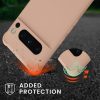 Husa Google Pixel 8 Pro, Crem, Silicon, KWM0000208U006C