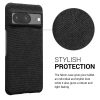 Husa Google Pixel 8, Gri inchis, Textil, KWM000020JB001C