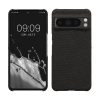 Husa Google Pixel 8 Pro, Gri inchis, Textil, KWM000020JC001C
