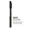 Husa Google Pixel 8 Pro, Gri inchis, Textil, KWM000020JC001C