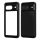 Husa Google Pixel 8, Negru/Transparent, Plastic, KWM000020JI001C