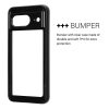 Husa Google Pixel 8, Negru/Transparent, Plastic, KWM000020JI001C