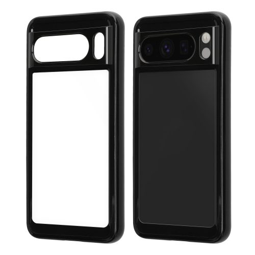Husa Google Pixel 8 Pro, Transparent/Negru, Silicon, KWM000020JJ001C