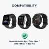Cablu de incarcare USB Kwmobile pentru Amazfit Bip 3/Bip 3 Pro/GTS 4 Mini, Negru, Plastic, KWM0000253K001C
